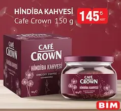CAFE CROWN HİNDİBA KAHVESİ 150 G fiyat ve kampanya bilgisi